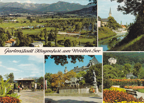 AK Gartenstadt Klagenfurt am Wörther See.