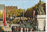 AK Klagenfurt, Neuer Platz mit Lindwurm-Brunnen und Maria-Theresia-Denkmal.