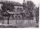 AK Klagenfurt Lindwurmbrunnen.