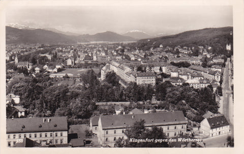 AK Klagenfurt gegen den Wörthersee.