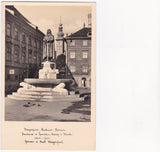 AK Klagenfurt: Denkmal-Brunnen Bernhard v. Spanheim, Herzog von Kärnten 1202-1256. Gründer der Stadt Klagenfurt.