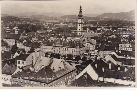 AK Klagenfurt v.d. Domkirche.