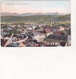 AK Klagenfurt vom Stadtpfarrturm.