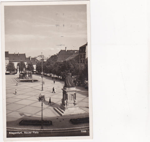 AK Klagenfurt. Neuer Platz. (1931)