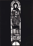 AK Klagenfurt, Diözesanmuseum. Hl. Maria Magdalena, Glasgemälde aus Weitensfeld.