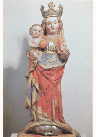 AK Klagenfurt, Diözesanmuseum. Madonna mit Kind.