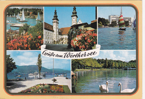 AK Grüße vom Wörthersee.