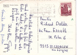 AK Grüsse aus Klagenfurt. Stadttheater.