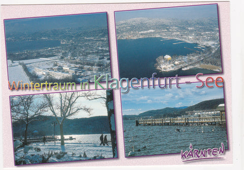 AK Wintertraum in Klagenfurt-See.