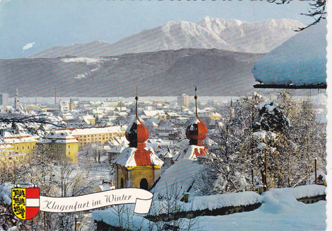 AK Klagenfurt im Winter.