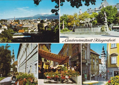 AK Lindwurmstadt Klagenfurt.