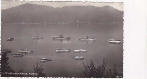AK Die Wörthersee-Flotte. (1929)