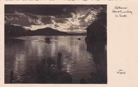AK Wörthersee-Abendstimmung bei Loretto.