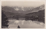 AK Am Wörthersee. Blick auf Loretto und Koschutta. (1928)