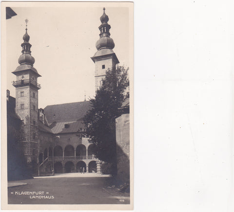 AK Klagenfurt. Landhaus. (1924)