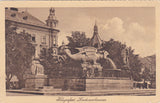 AK Klagenfurt, Lindwurmbrunnen. (1922/23)