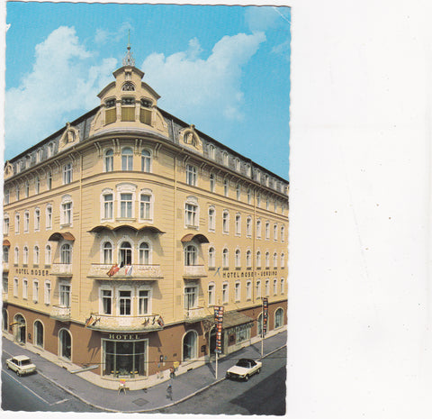 AK Klagenfurt, Domgasse 2. Hotel Moser - Verdino.