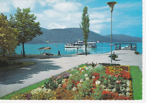 AK Klagenfurt. Dampferanlegestelle.