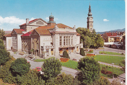 AK Klagenfurt am Wörthersee. Stadttheater.
