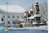 AK Klagenfurt. Lindwurmbrunnen.