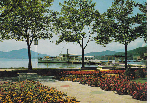 AK Klagenfurt - Wörthersee. Schiffstation.