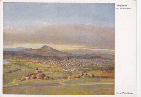 AK Klagenfurt am Wörthersee. (Herm. Poschinger)