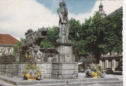 AK Klagenfurt. Lindwurmbrunnen.