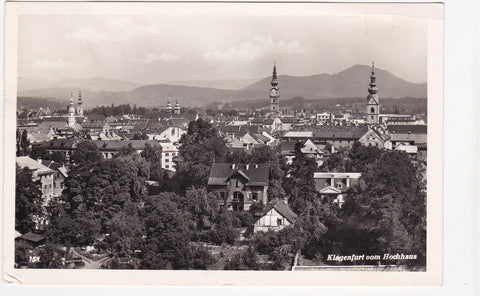 AK Klagenfurt vom Hochhaus.