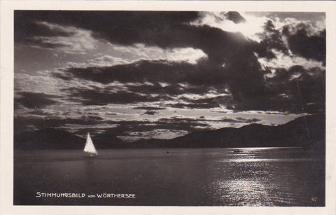 AK Stimmungsbild vom Wörthersee. (1926)