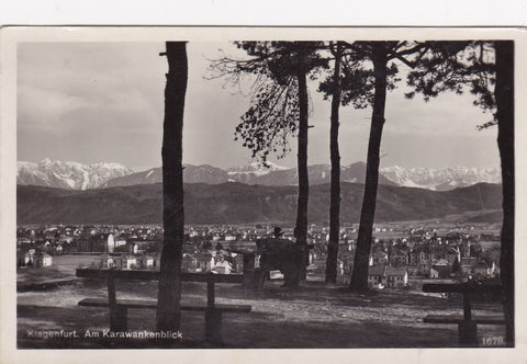 AK Klagenfurt. Am Karawankenblick. (1938)