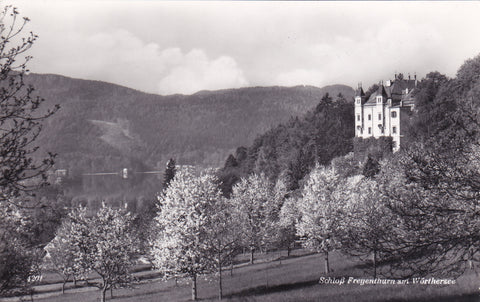 AK Pension Schloß Freyenthurn. Klagenfurt-See.
