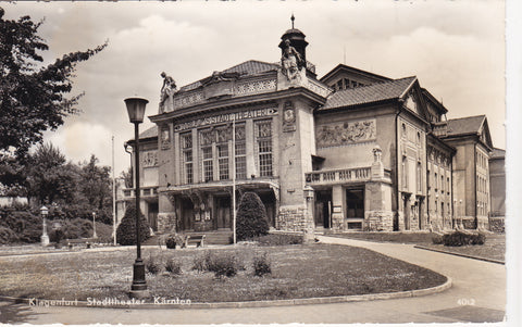 AK Klagenfurt. Stadttheater.