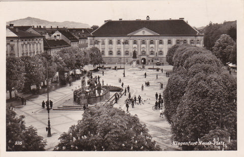 AK Klagenfurt Neuer Platz.
