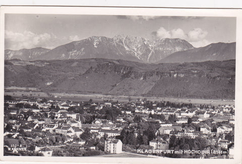 AK Klagenfurt mit Hochobir.
