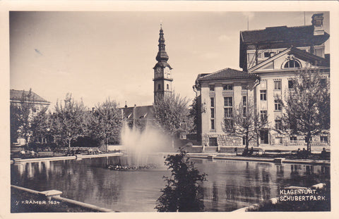 AK Klagenfurt. Schubertpark.