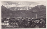 AK Klagenfurt. Totale mit Karawanken. (1927)