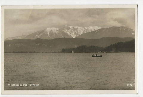 AK Wörthersee mit Hochobir (1931)