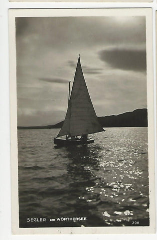AK Segler am Wörthersee. (1930)