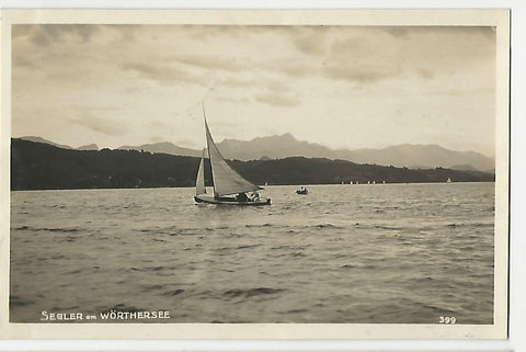AK Segler am Wörthersee. (1926)