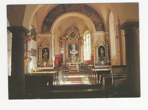 AK Klagenfurt. Heiligengeistkirche. Blick auf den Hochaltar.