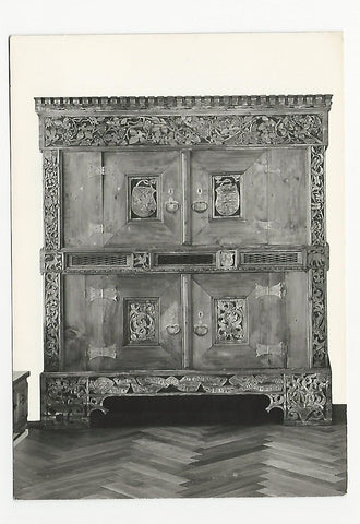 AK Landesmuseum für Kärnten, Klagenfurt. Spätgotischer Schrank 1508. Wölfnitz, Saualpe.