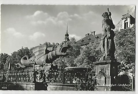 AK Klagenfurt - Lindwurm.