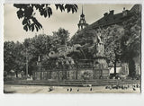 AK Klagenfurt Lindwurmbrunnen.