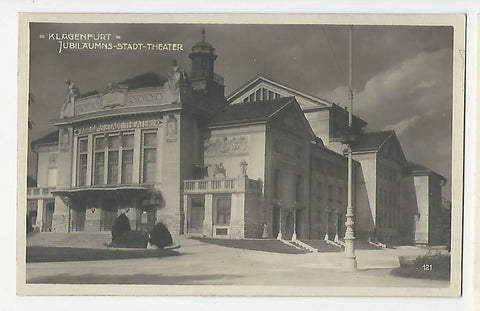 AK Klagenfurt. Jubiläums-Stadt-Theater. (1924)