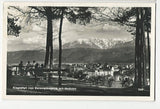 AK Klagenfurt vom Karawankenblick mit Hochobir.
