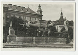 AK Klagenfurt. Neuer Platz mit Lindwurmdenkmal. (1930)