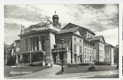 AK Klagenfurt. Stadttheater.