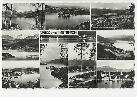 AK Gruss vom Wörthersee.