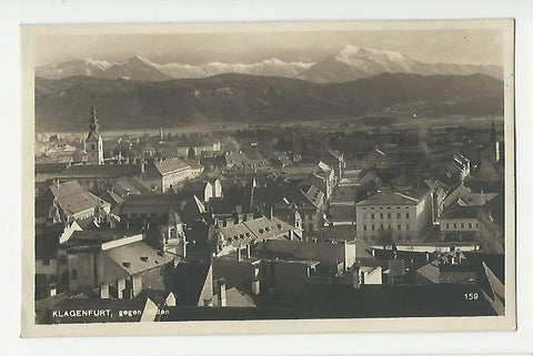 AK Klagenfurt gegen Süden (1925)