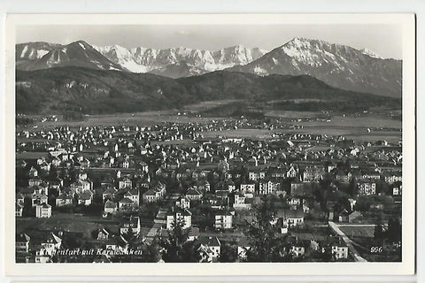AK Klagenfurt mit Hochobir.